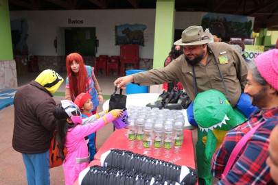 Niños festejan Halloween en zoológico de Nuevo Laredo