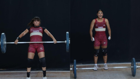 Tres atletas tamaulipecas clasifican a la Olimpiada Nacional CONADE 2025 en levantamiento de pesas