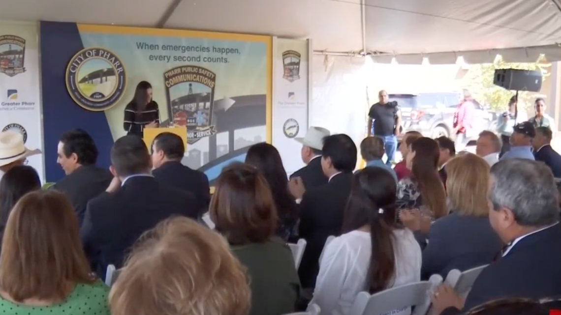 Inauguran central de comunicaciones para la seguridad pública en Pharr