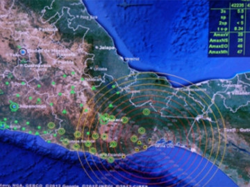 SSN reporta sismo de 5.5 en Salina Cruz, Oaxaca