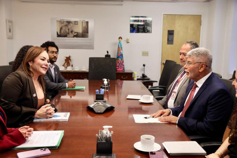 Promueve Carmen Lilia a Nuevo Laredo como capital aduanera para atraer inversión desde EUA