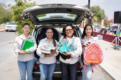 Extienden campaña del “Escuelatón 2025” para apoyar a estudiantes de Nuevo Laredo