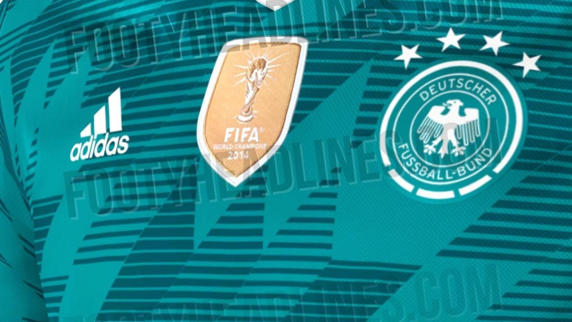 Se filtra nueva playera alemana para el Mundial de Rusia 2018