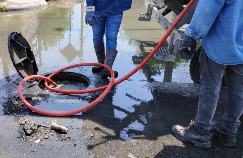 Realizó COMAPA Reynosa labores de sondeo en la colonia Renacimiento