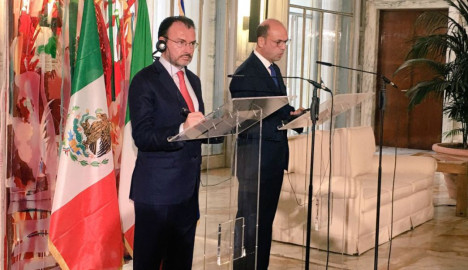 Confía Videgaray en decisión de Italia sobre extradición de Yarrington
