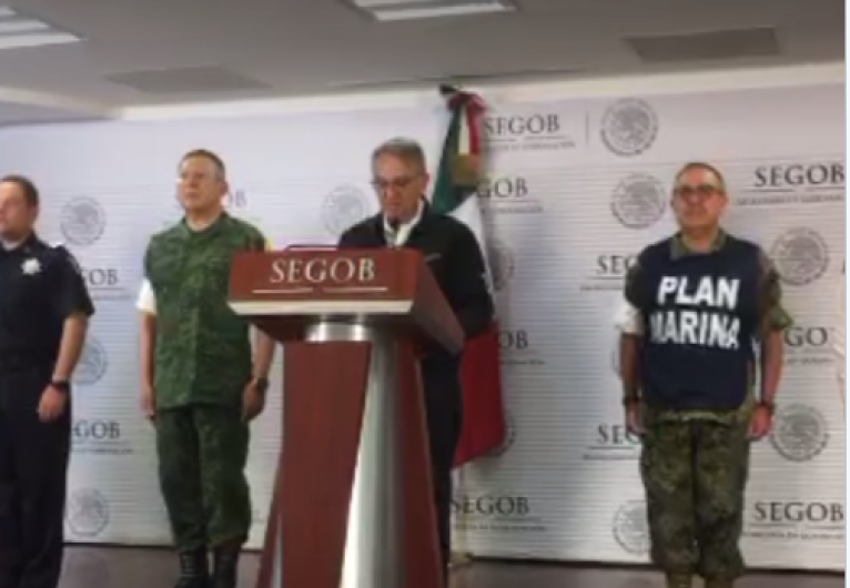 Siguen y no se detendrán labores de rescate: Luis Felipe Puente