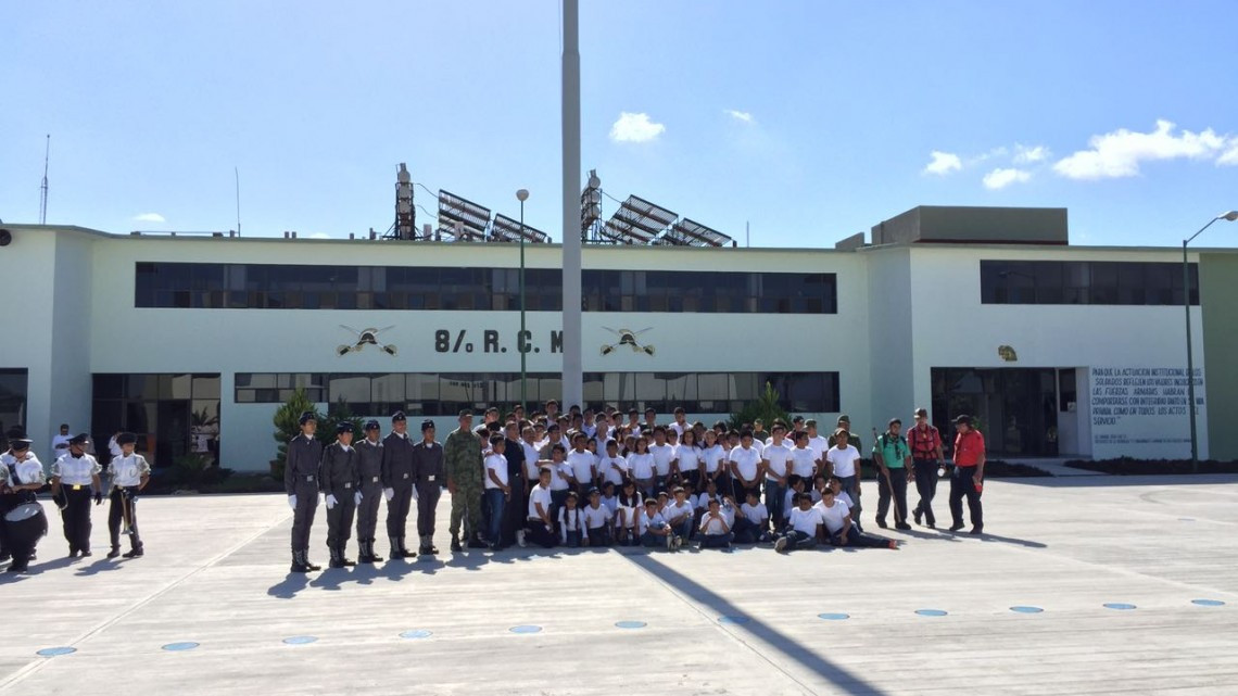 Clausuran campamento en el 8VO regimiento