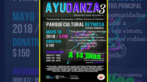 Invitan a exhibición de baile con causa
