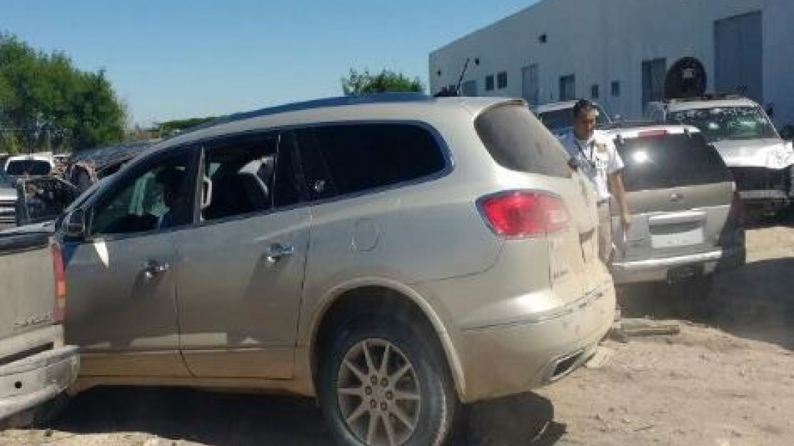 Aseguran vehículos, cargadores, cartuchos y ponchallantas en Díaz Ordaz