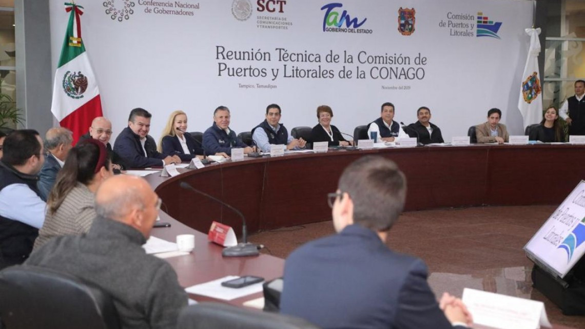 Presente Alma Laura Amparán en reunión técnica de Comisión de Puertos y Litorales de la CONAGO