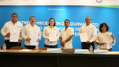 Entregan equipo para Sistema de Justicia Penal en Matamoros y Nuevo Laredo